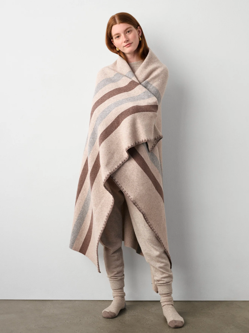 Cashmere Crochet Blanket